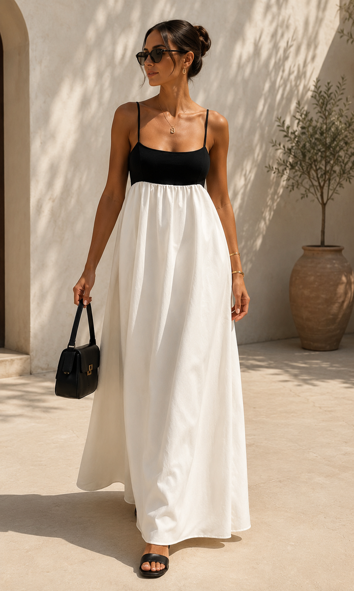 The Lou Mesh Maxi Dress