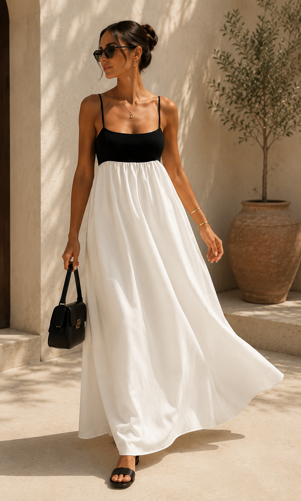 The Lou Mesh Maxi Dress