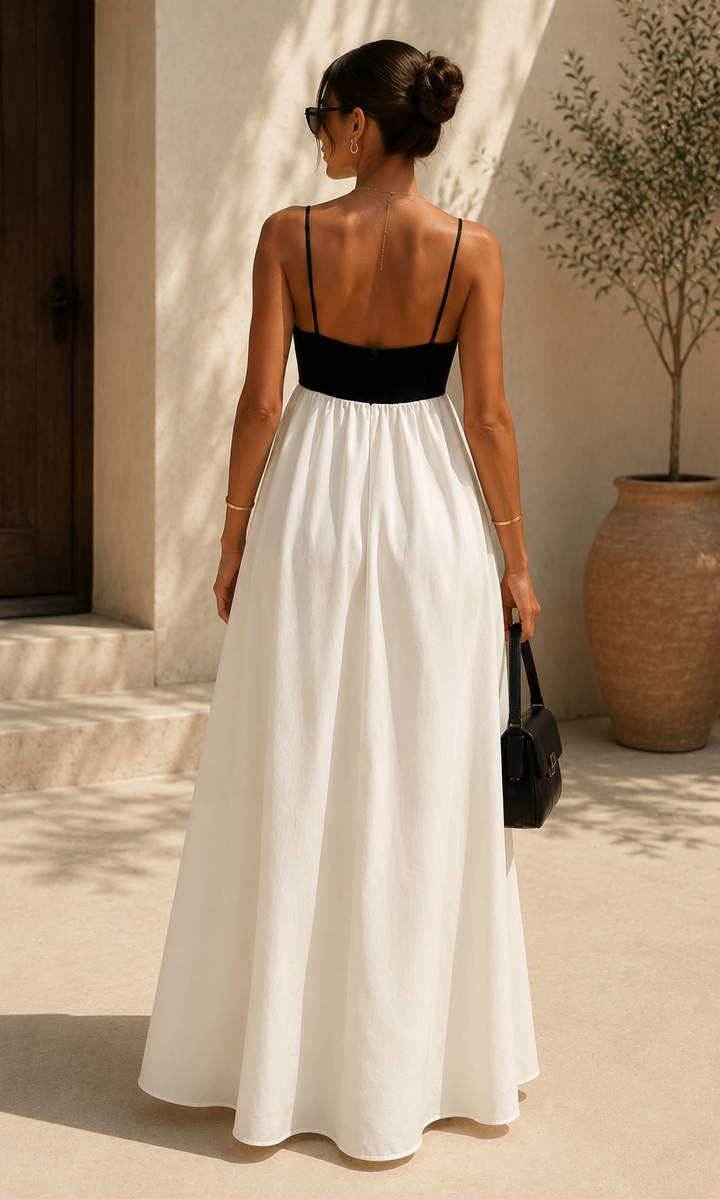 The Lou Mesh Maxi Dress