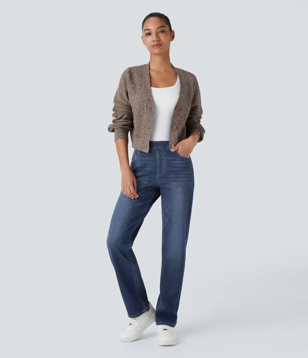 ComfortFit™ - Elastic and comfortable pants with high waist