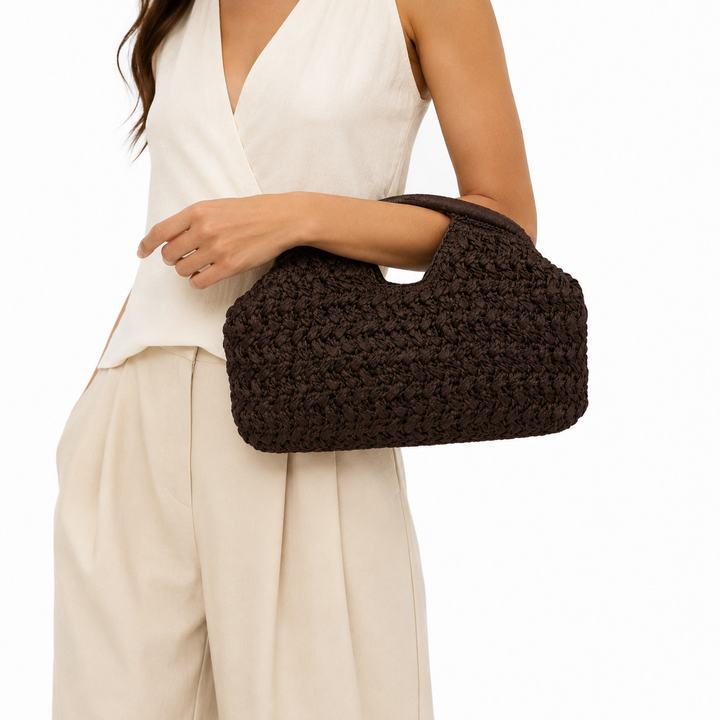 Madison Woven Handbag
